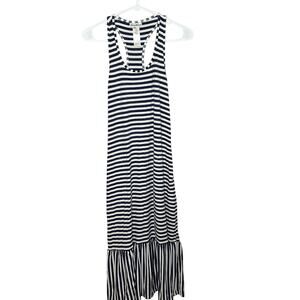 Tommy Bahama Soft Rayon Material Striped Maxi Dress Size XXS